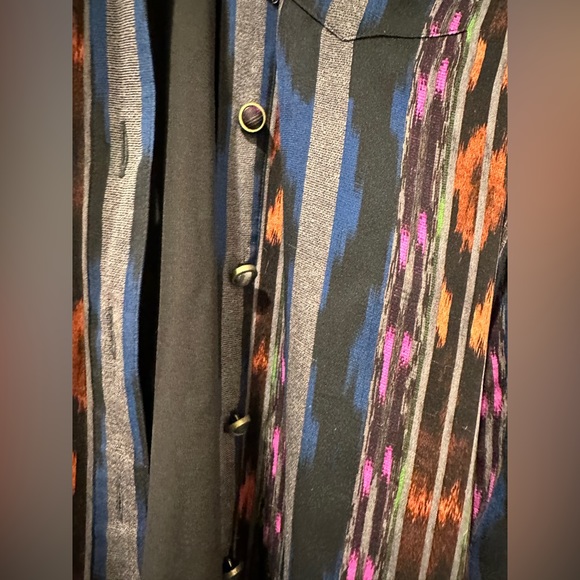 PROENZA SCHOULER  SILK Shirt DRESS Long Sleeve Fully Silk Lined Black Label - Picture 5 of 7